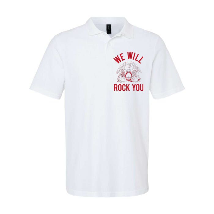 Queen We Will Rock You Softstyle Adult Sport Polo