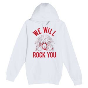 Queen We Will Rock You Premium Pullover Hoodie