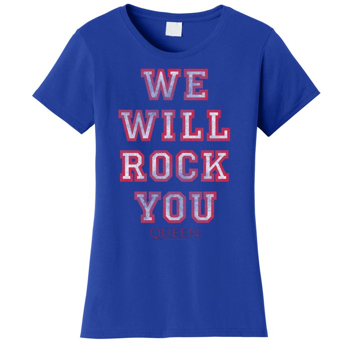 Queen We Will Rock You Pink Funny Gift Women's T-Shirt