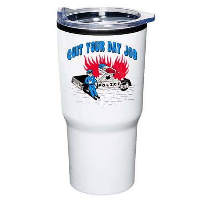 Quit Your Day Job Funny Police Humor Tumbler