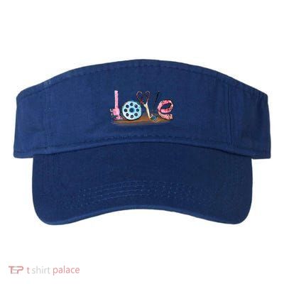 Quilting Yarn Graphic Design Seamstress Sewing Themed Cute Gift Visor