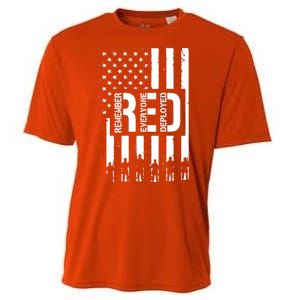 R.E.D Remember Everyone Deployed Red Friday Cooling Performance Crew T-Shirt