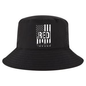 R.E.D Remember Everyone Deployed Red Friday Cool Comfort Performance Bucket Hat