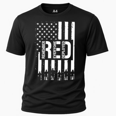 R.E.D Remember Everyone Deployed Red Friday Cooling Performance Crew T-Shirt