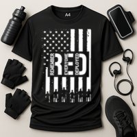 R.E.D Remember Everyone Deployed Red Friday Performance Shirt