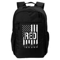 R.E.D Remember Everyone Deployed Red Friday Daily Commute Backpack