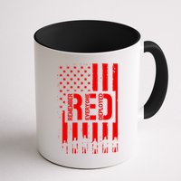 R.E.D Remember Everyone Deployed Red Friday Mug