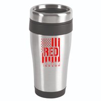 R.E.D Remember Everyone Deployed Red Friday 16oz Travel Tumbler