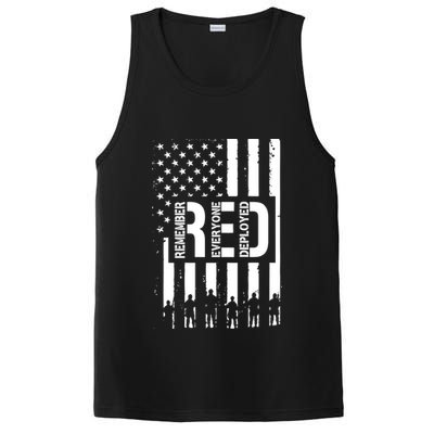 R.E.D Remember Everyone Deployed Red Friday PosiCharge Competitor Tank