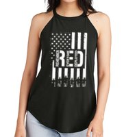 R.E.D Remember Everyone Deployed Red Friday Women's Perfect Tri Rocker Tank