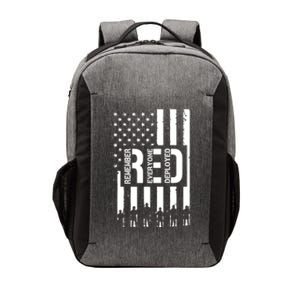 R.E.D Remember Everyone Deployed Red Friday Vector Backpack