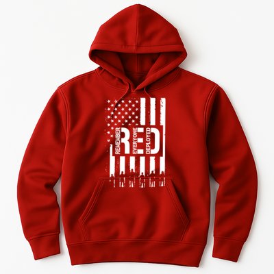 R.E.D Remember Everyone Deployed Red Friday Hoodie