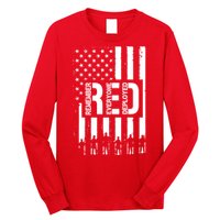 R.E.D Remember Everyone Deployed Red Friday Long Sleeve Shirt