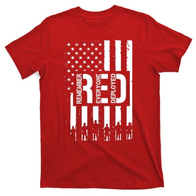 R.E.D Remember Everyone Deployed Red Friday T-Shirt