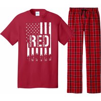 R.E.D Remember Everyone Deployed Red Friday Pajama Set