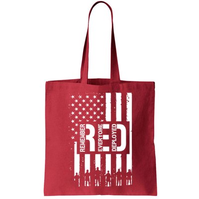 R.E.D Remember Everyone Deployed Red Friday Bag