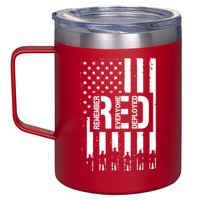 R.E.D Remember Everyone Deployed Red Friday 12oz Stainless Steel Coffee Mug