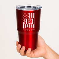 R.E.D Remember Everyone Deployed Red Friday Tumbler