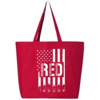 R.E.D Remember Everyone Deployed Red Friday 25L Jumbo Tote