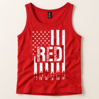 R.E.D Remember Everyone Deployed Red Friday Tank Top