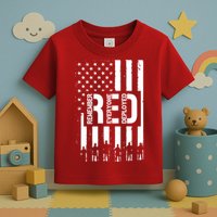 R.E.D Remember Everyone Deployed Red Friday Toddler T-Shirt