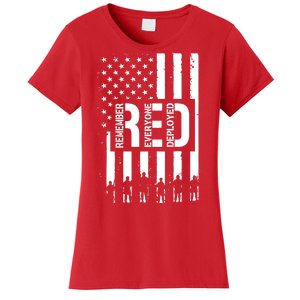 R.E.D Remember Everyone Deployed Red Friday Women's T-Shirt