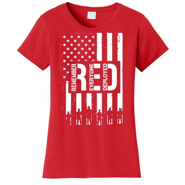 R.E.D Remember Everyone Deployed Red Friday Women's T-Shirt