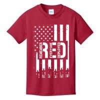 R.E.D Remember Everyone Deployed Red Friday Kids T-Shirt