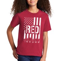 R.E.D Remember Everyone Deployed Red Friday Kids T-Shirt