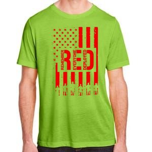 R.E.D Remember Everyone Deployed Red Friday Flag Adult ChromaSoft Performance T-Shirt