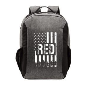 R.E.D Remember Everyone Deployed Red Friday Flag Vector Backpack