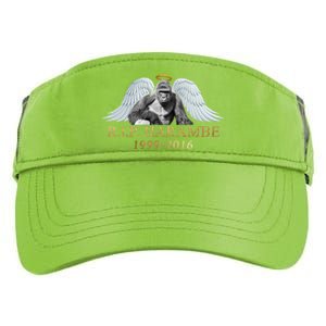 R.I.P. Harambe Our Angel In Heaven 1999-2016 Adult Drive Performance Visor