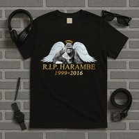 R.I.P. Harambe Our Angel In Heaven 1999-2016 T-Shirt