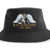 R.I.P. Harambe Our Angel In Heaven 1999-2016 Sustainable Bucket Hat