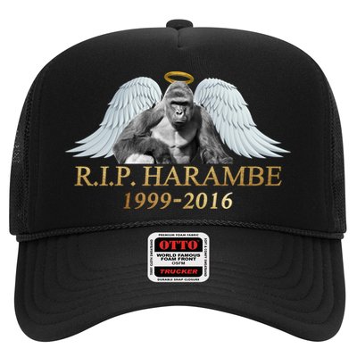 R.I.P. Harambe Our Angel In Heaven 1999-2016 Trucker Hat