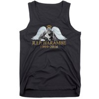 R.I.P. Harambe Our Angel In Heaven 1999-2016 Tank Top