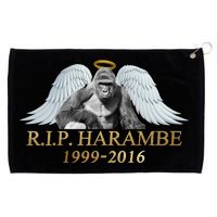 R.I.P. Harambe Our Angel In Heaven 1999-2016 Grommeted Golf Towel