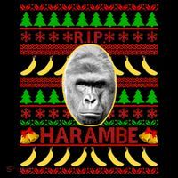 R.I.P. Harambe RIP Gorilla Ugly Christmas Sweater Design Mug