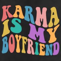 Retro 1960s 70s Karma Is My Boyfriend Hat