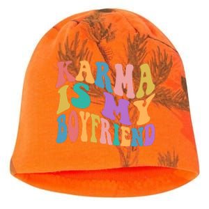 Retro 1960s 70s Karma Is My Boyfriend Kati - Camo Knit Beanie