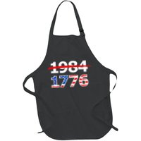 Resist 1984 and Return to 1776 Patriotic American Design Apron