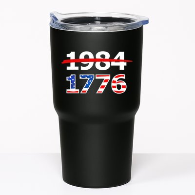 Resist 1984 and Return to 1776 Patriotic American Design Tumbler