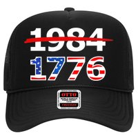 Resist 1984 and Return to 1776 Patriotic American Design Hat