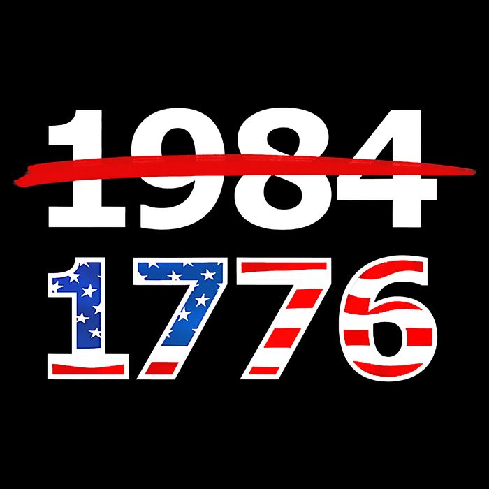 Resist 1984 and Return to 1776 Patriotic American Design Visor