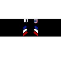 Retro 10 American Football USA Soccer Flag Bumper Sticker