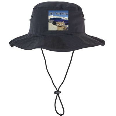 Rule 1 Always Boss Up Funny Cat Meme Legacy Cool Fit Booney Bucket Hat