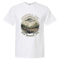 Roswell 1947 Abduction New Mexico Ufo Vintage Alien Hunter Garment-Dyed Heavyweight T-Shirt