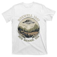 Roswell 1947 Abduction New Mexico Ufo Vintage Alien Hunter T-Shirt