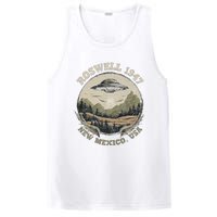 Roswell 1947 Abduction New Mexico Ufo Vintage Alien Hunter PosiCharge Competitor Tank