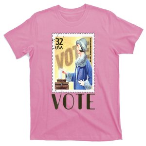 Retro 19th Amendment Stamp Rights Vote T-Shirt